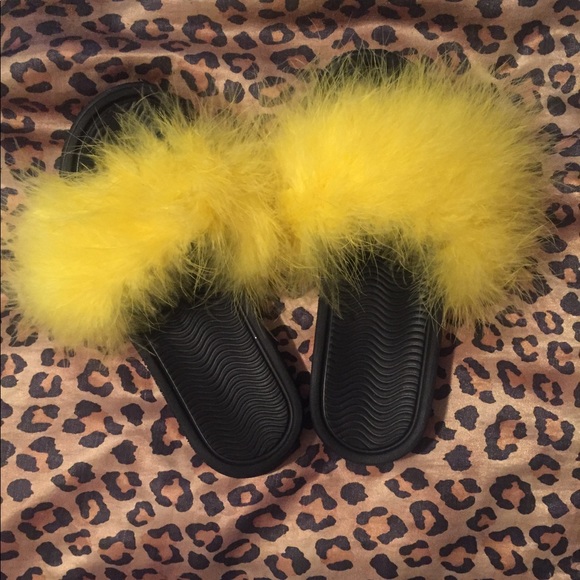 yellow fur slides